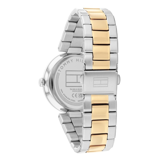 Tommy Hilfiger ALICE T-Bar TH1782680 Quartz Two-Tone Stainless Steel Chain Lady’s Watch