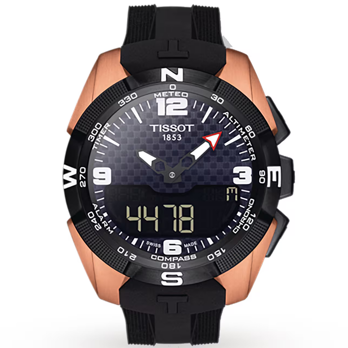 Tissot T-Touch Solar T091420 A Quartz Stainless Steel Digital Display Men’s Watch