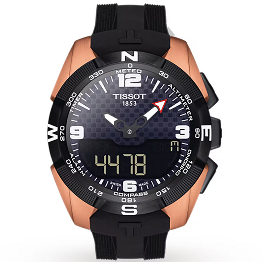 Tissot T-Touch Solar T091420 A Quartz Stainless Steel Digital Display Men’s Watch