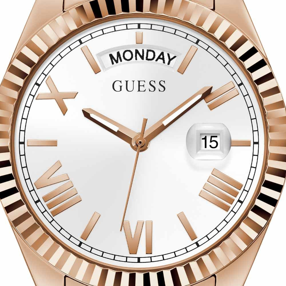Guess Connoisseur GW0308L3 Quartz White Dial Stainless Steel Chain Women’s Watch