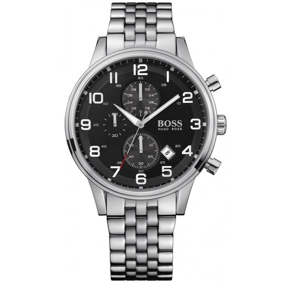 Hugo Boss Aero-liner HB1512446 Chronograph Quartz Stainless Steel Chain Men’s Watch
