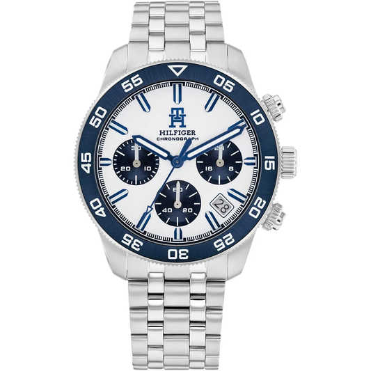 Tommy Hilfiger TH85 Panda 1792157 Chronograph Quartz Stainless Steel Chain Men’s Watch