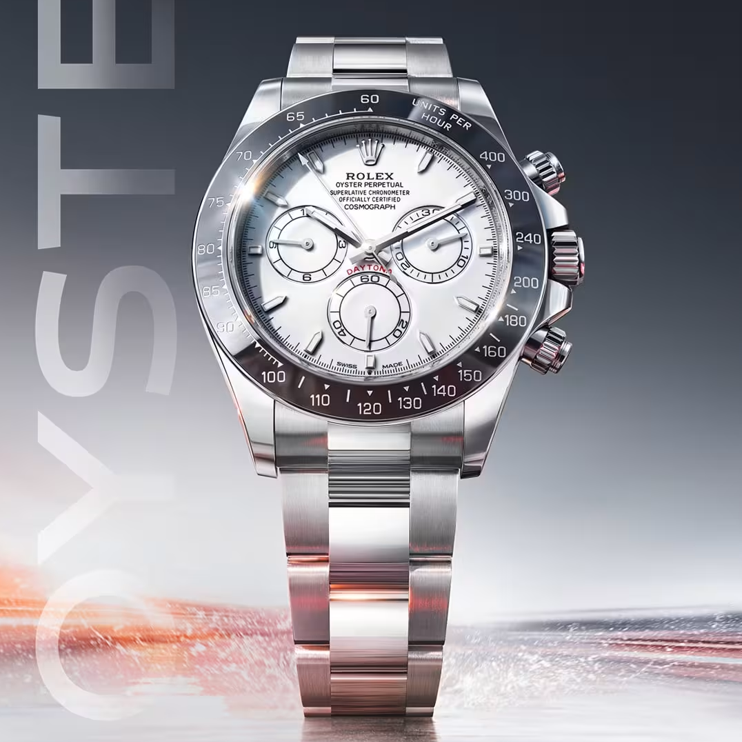 Rolex Daytona Oyster Perpetual Cosmograph "Rolesium" ( ref. 126502-0001 ) 40mm White Dial 1:1 Swiss Grade Men’s Watch