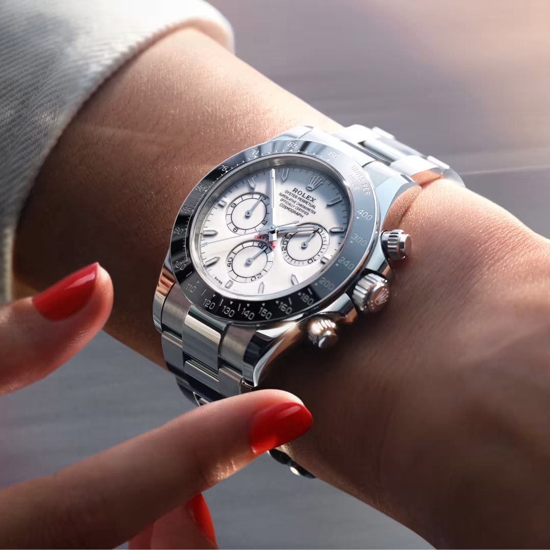 Rolex Daytona Oyster Perpetual Cosmograph "Rolesium" ( ref. 126502-0001 ) 40mm White Dial 1:1 Swiss Grade Men’s Watch