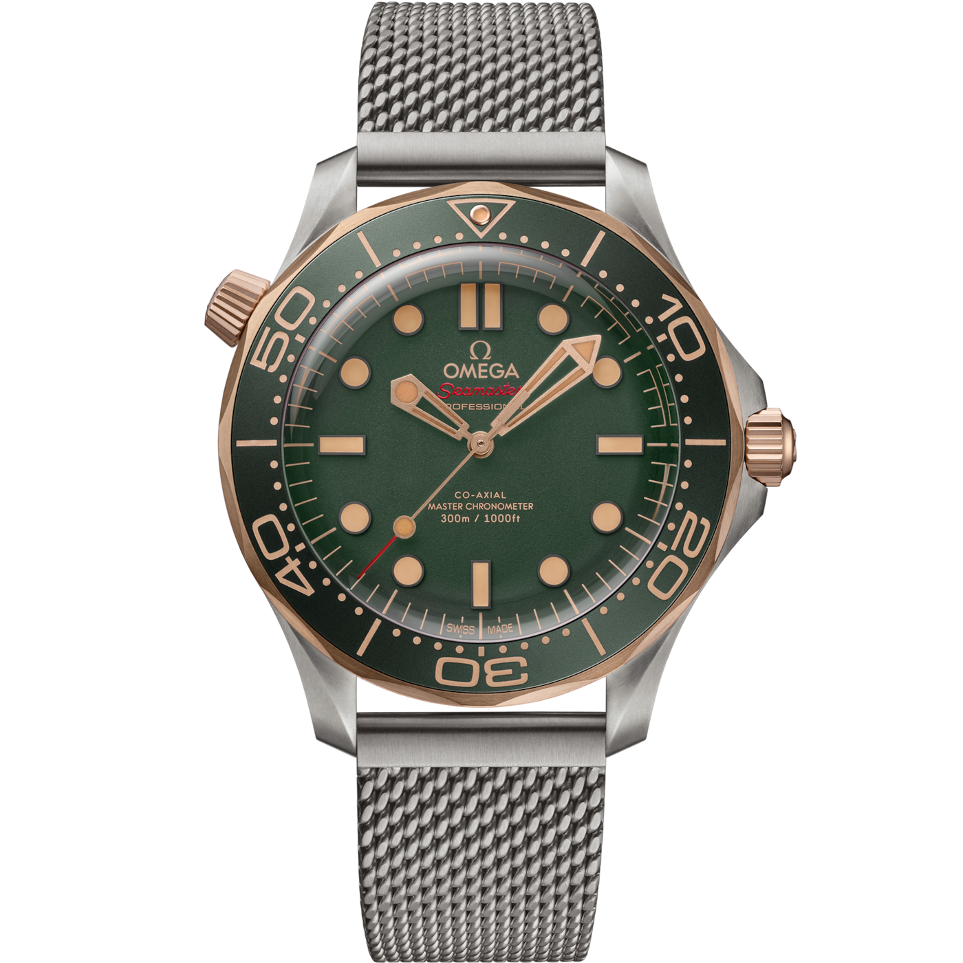 Omega Seamaster Diver 300M Titanium (Ref. 210.90.42.20.10.001) 42mm Swiss Grade Men’s Watch