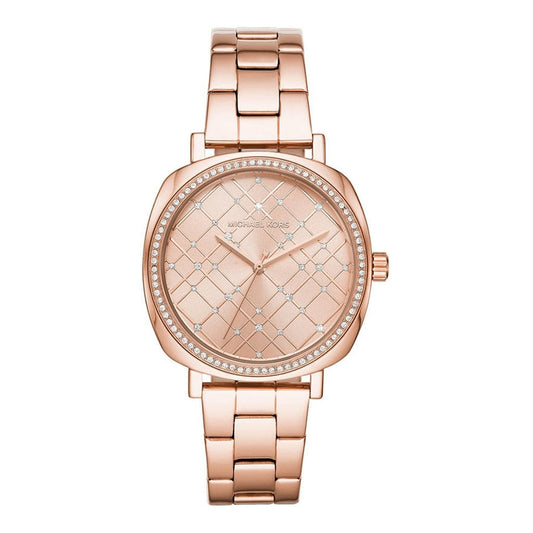 Michael Kors Nia MK3990 Quartz Rose Gold Stainless Steel Women’s Watch