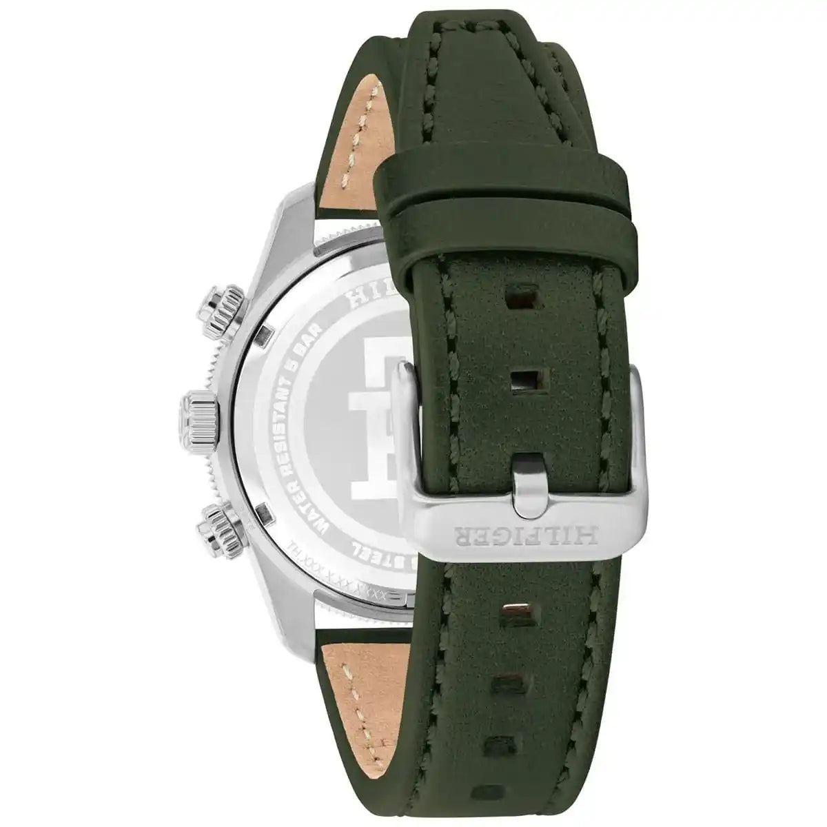 Tommy Hilfiger TH1792188 Chronograph Quartz Genuine Leather Green Belt Men’s Watch