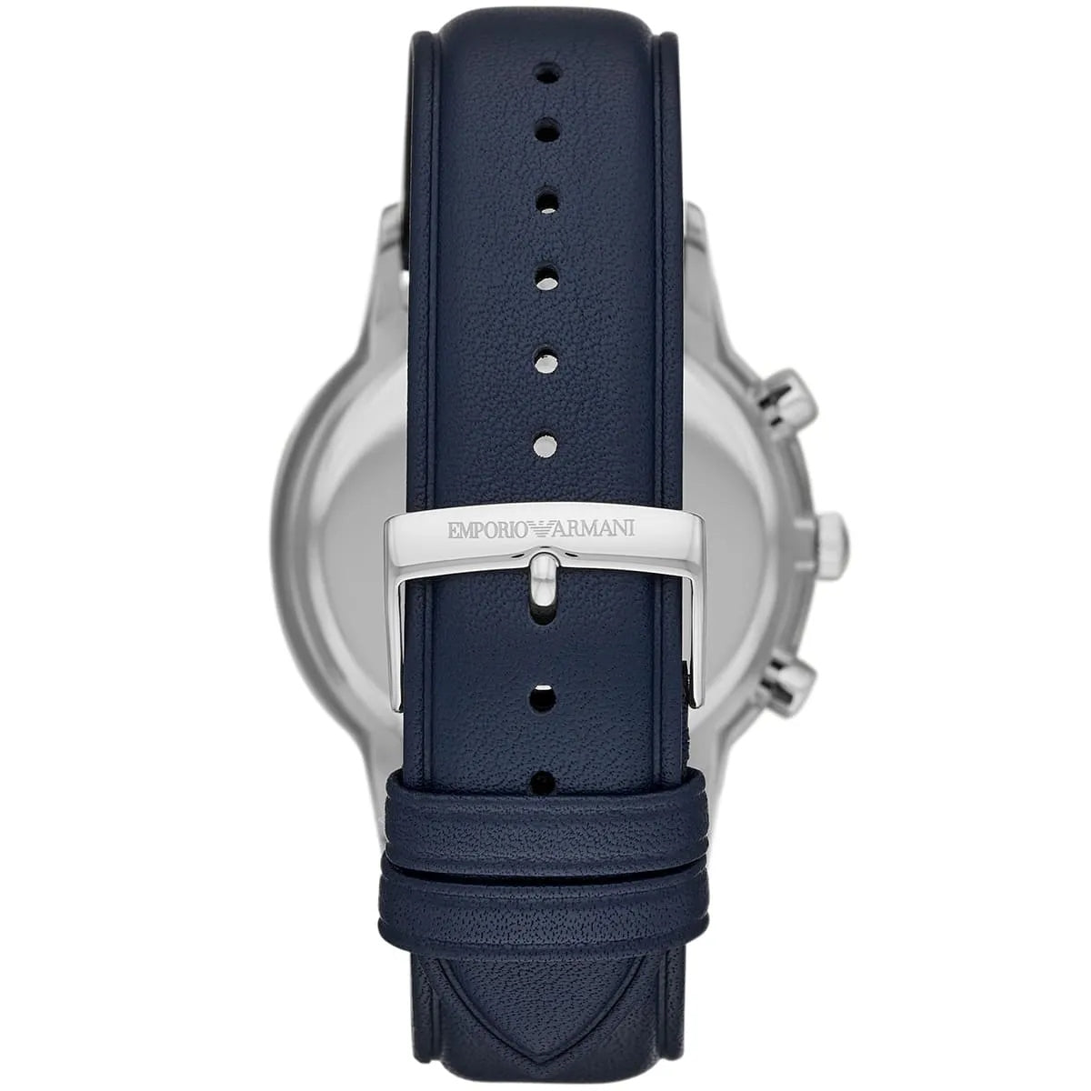 Emporio Armani Sleek Renato AR11216 Chronograph Quartz Genuine Leather Strap Men’s Watch