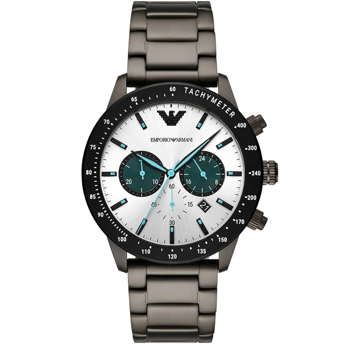 Emporio Armani Mario AR11471 Chronograph Quartz Stainless Steel Chain Men’s Watch