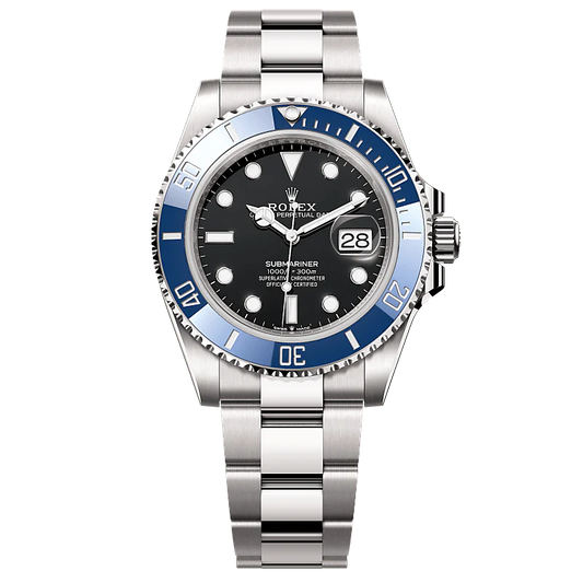 Rolex Submariner "Cookie Monster" Automatic Stainless Steel Men’s Chain Watch