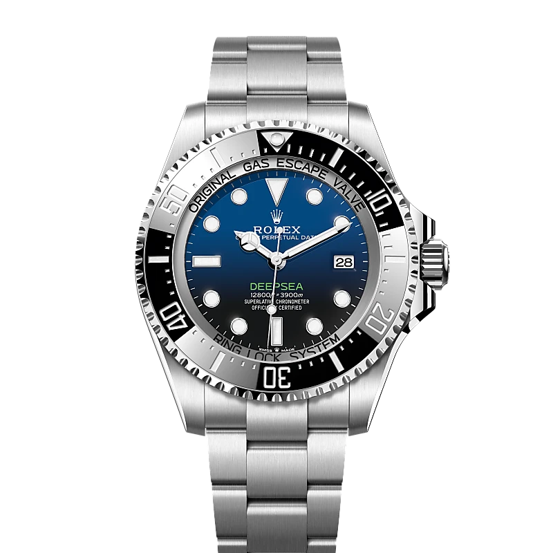 Rolex Sea-Dweller Deepsea Automatic Silver Color with Blue Dial Stainless Steel Chain Men’s Watch