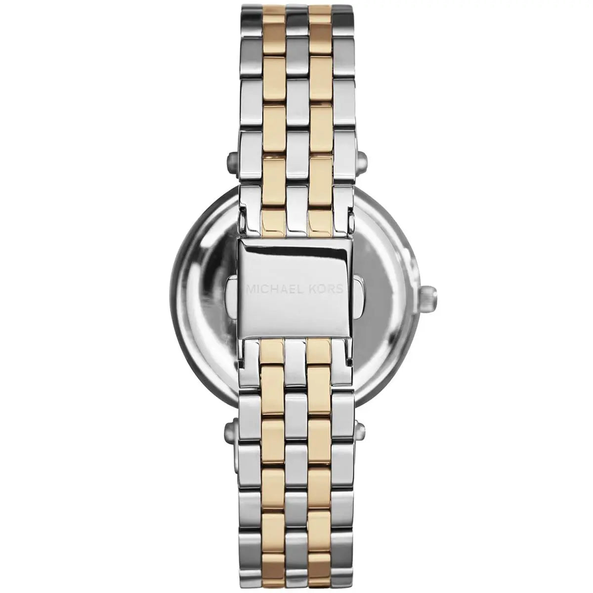 Michael Kors Darci MK3405 Quartz Full Two-Tone White Dial Stainless Steel Chain Ladies Watch