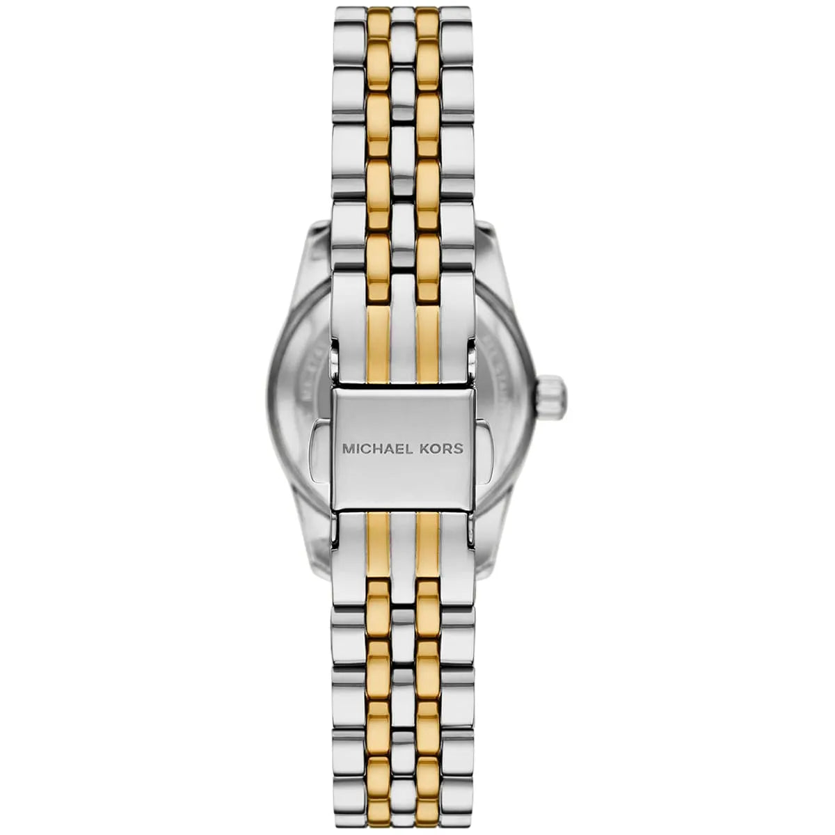 Michael Kors Lexington MK4986 Two-Tone Quartz Green Dial Stainless Steel Chain Ladies Watch