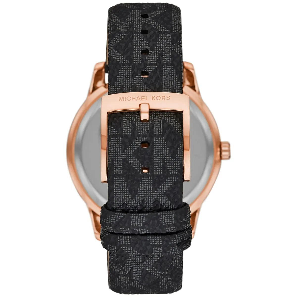 Michael Kors Tibby MK6968 Chronograph Quartz Stainless Steel Genuine Leather Strap Ladies Watch