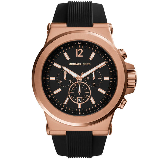 Michael Kors MK8184 Chronograph Quartz Silicon Strap Men’s Watch