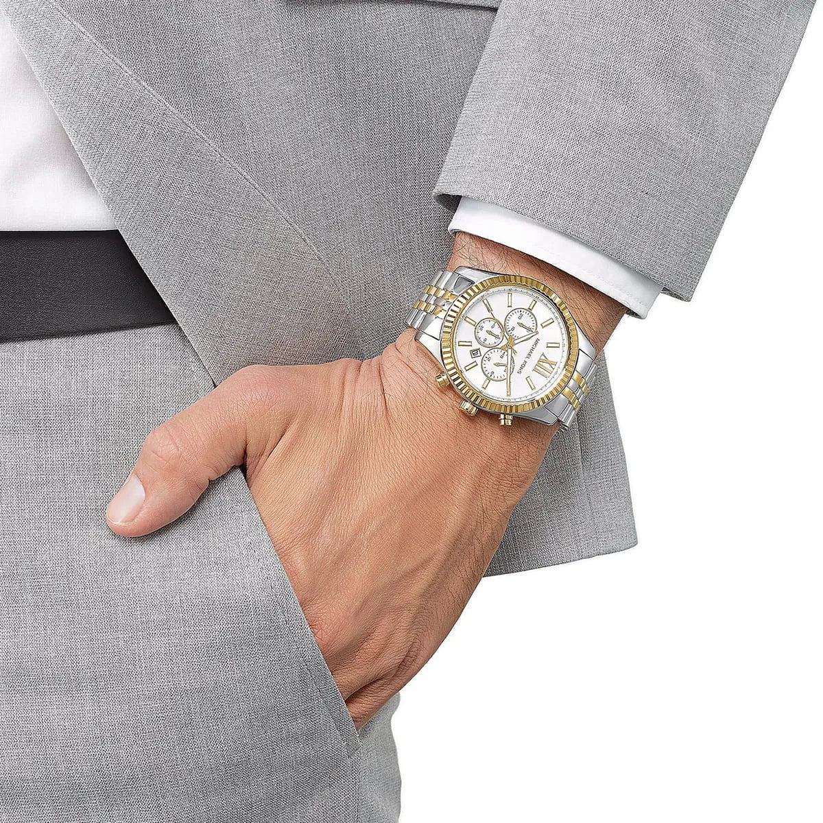 Michael Kors MK8344 Chronograph Quartz Stainless Steel Chain Men’s Watch