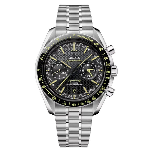Omega Speedmaster "Super Racing" Chronograph Automatic Stainless Steel Chain Men's Watch