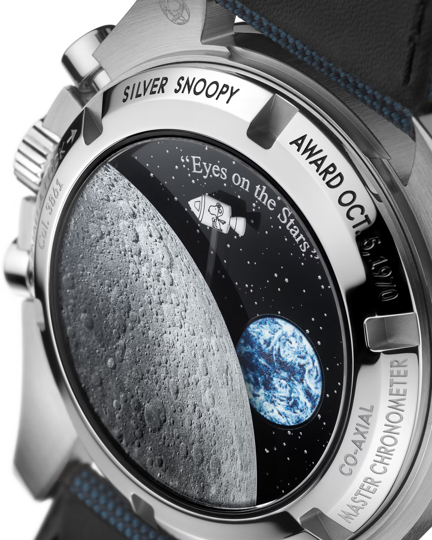 Omega Speedmaster Silver Snoopy Award 50th Anniversary Multifunctional Men's Watch