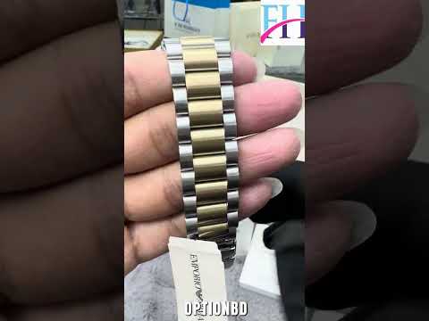 Emporio Armani Sea Explorer AR60089 Automatic Gold-Tone Stainless Steel Chain Men’s Watch