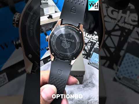 TAG Heuer Carrera Chronograph Tourbillon Extreme Sport Quartz Chronograph Silicon Strap Men’s Watch