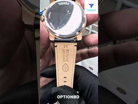 Fossil Grant FS5085 Chronograph Quartz Stainless Steel Genuine Leather Strap Men’s Watch
