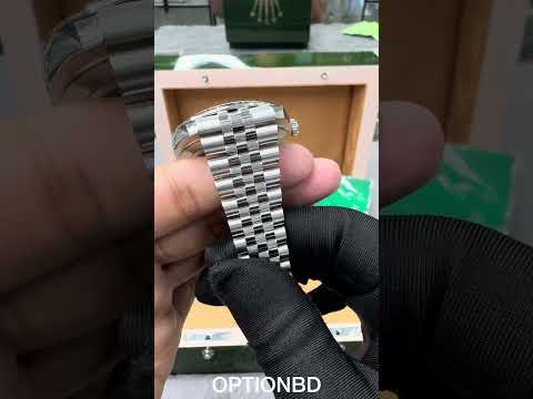 Rolex Datejust 126334 Fluted Bezel White Roman Dial Jubilee Bracelet 41mm Swiss 1:1 Mirror Grade Men’s Watch