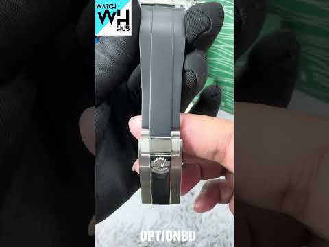 Rolex Daytona Eye of the Tiger Silver Dial Automatic Stainless Steel Silicone Strap Men’s Watch