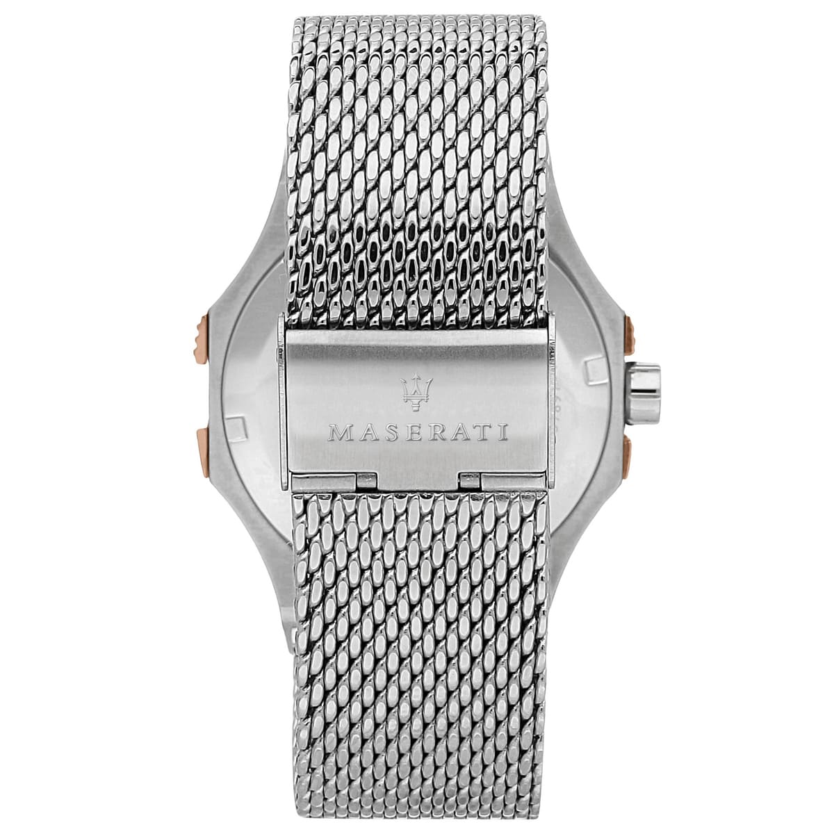 Maserati Potenza R8853108007 Quartz Gray Dial Stainless Steel Mesh Chain Men’s Watch