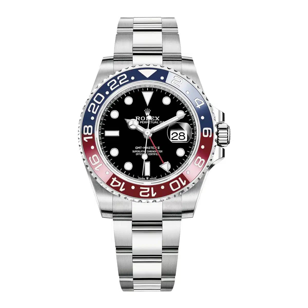 Rolex GMT Master II Pepsi Edition Automatic Oyster bracelet Stainless Steel Chain Men’s Watch