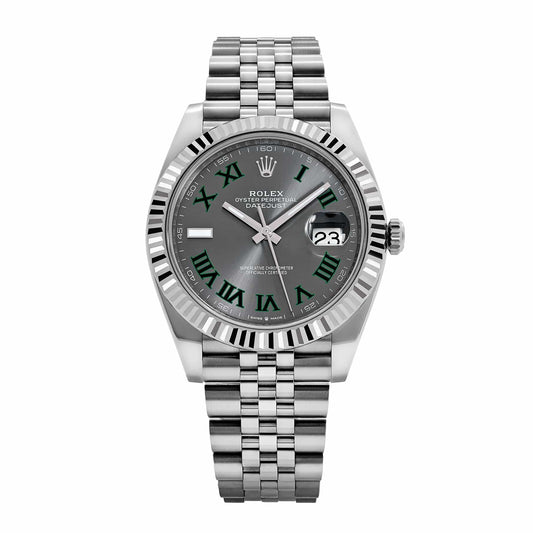 Rolex Datejust Wimbledon Oyster Perpetual Automatic Stainless Steel Jubilee Bracelet Men’s Watch