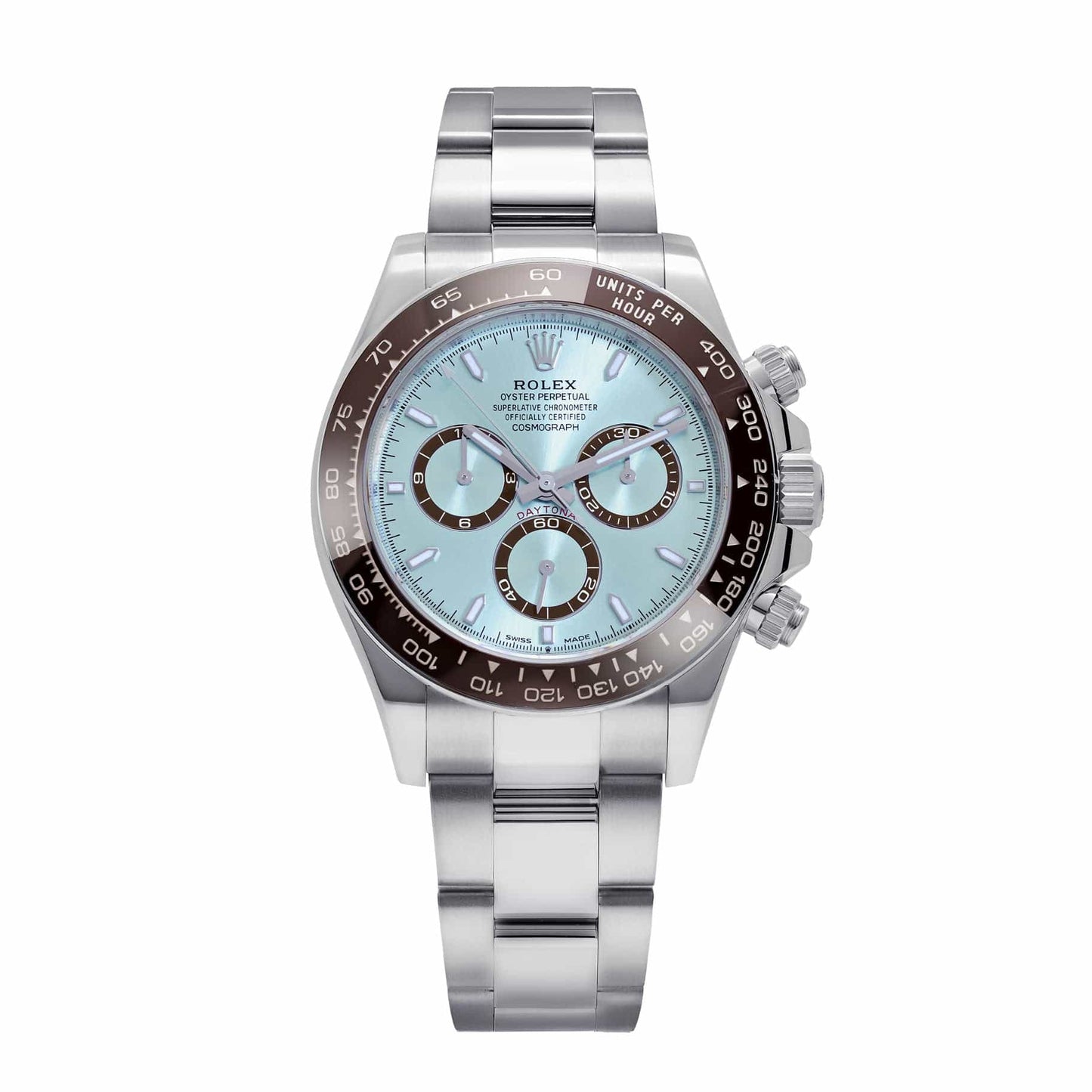 Rolex Daytona Tiffany Blue Dial Oyster Perpetual Automatic Stainless Steel Chain Men’s Watch