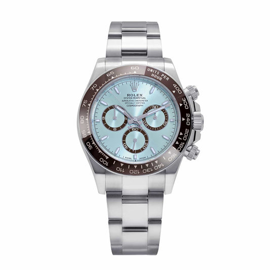 Rolex Daytona Tiffany Blue Dial Oyster Perpetual Automatic Stainless Steel Chain Men’s Watch