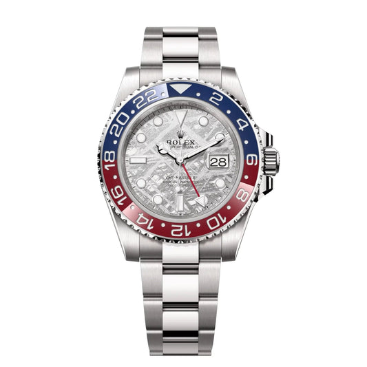 Rolex GMT Master II Meteorite Dial Pepsi Edition  Automatic Stainless Steel Chain Men’s Watch