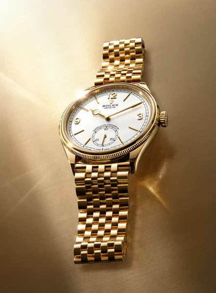 Rolex Perpetual 1908 Full Golden-Tone ( ref. M52508-0008 ) 39mm White Dial Settimo Bracelet 1:1 Swiss Grade Men’s Watch