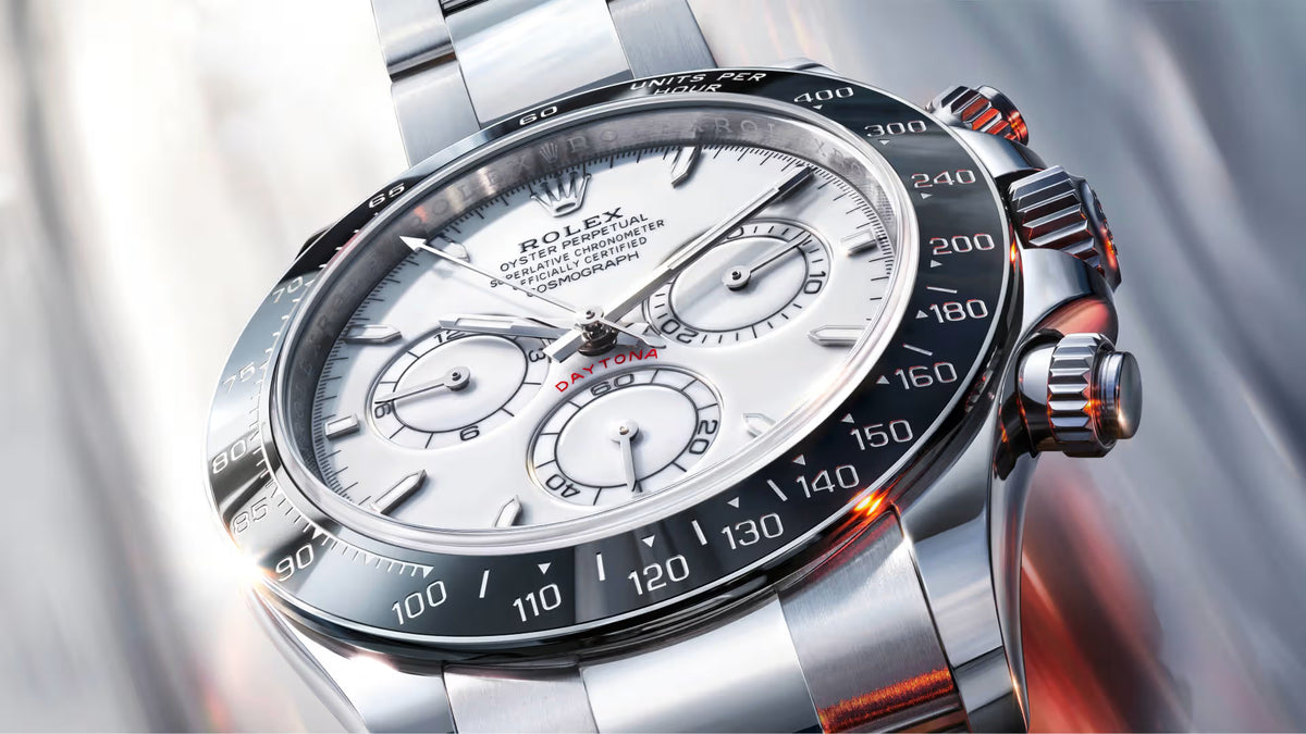Rolex Daytona Oyster Perpetual Cosmograph "Rolesium" ( ref. 126502-0001 ) 40mm White Dial 1:1 Swiss Grade Men’s Watch