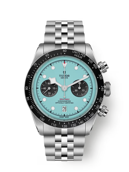 Tudor Black Bay Chrono Automatic Blue Dial Stainless Steel Jubilee Chain Euro Grade Men’s Watch