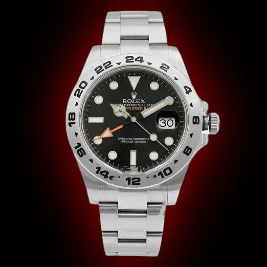 Ro-lex Explorer ll 42mm 226570 Silver Black Polar Dial Swiss Grade 1:1 Oyster Chain Men’s Watch