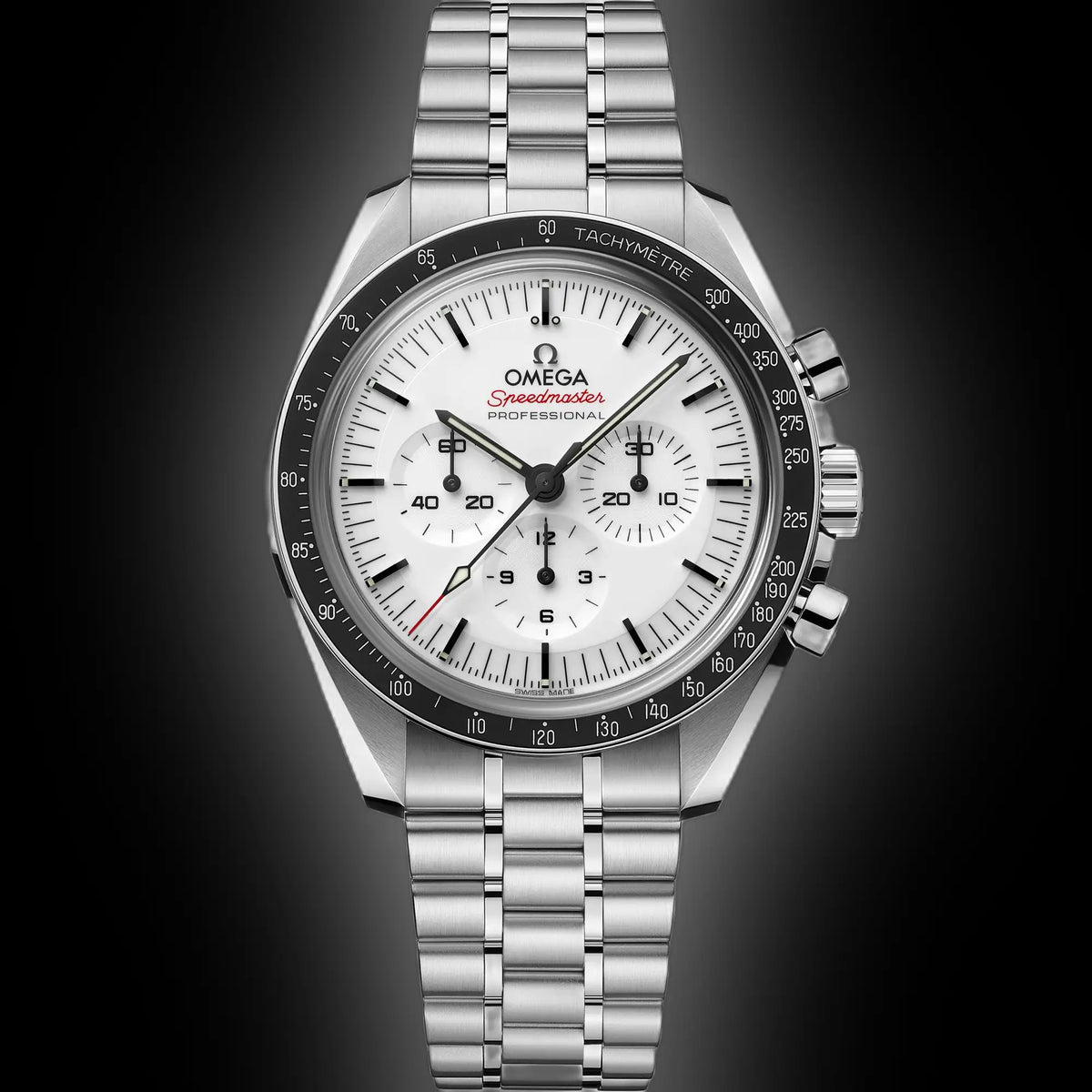 Omega Speedmaster Professional Moonwatch (ref. 310.30.42.50.04.001) 42mm Automatic White Dial Swiss Grade 1:1 Men’s Watch