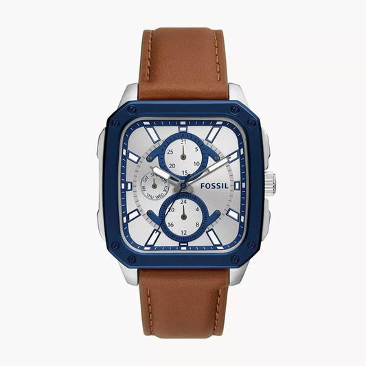 Fossil BQ2658 Chronograph Quartz Genuine Leather Belt Men’s Watch