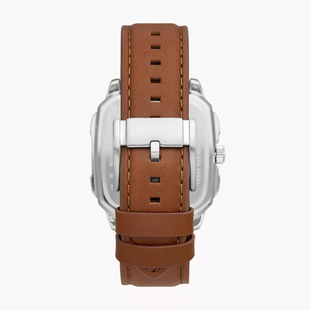 Fossil BQ2658 Chronograph Quartz Genuine Leather Belt Men’s Watch