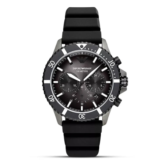 Emporio Armani Diver AR11515 Quartz Silicon Strap Men’s Watch