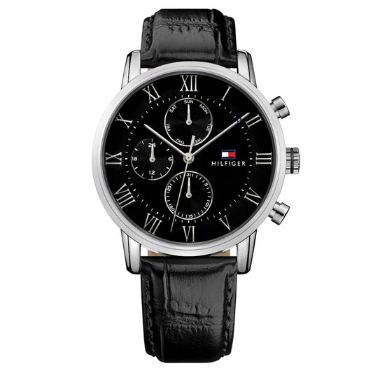 Tommy Hilfiger 1791401 Chronograph Quartz Genuine Leather Strap Men’s Watch