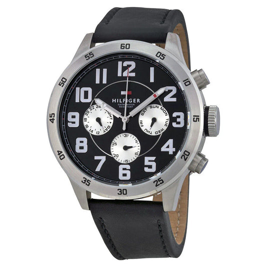 Tommy Hilfiger 1791050 Chronograph Quartz Genuine Leather Strap Men’s Watch