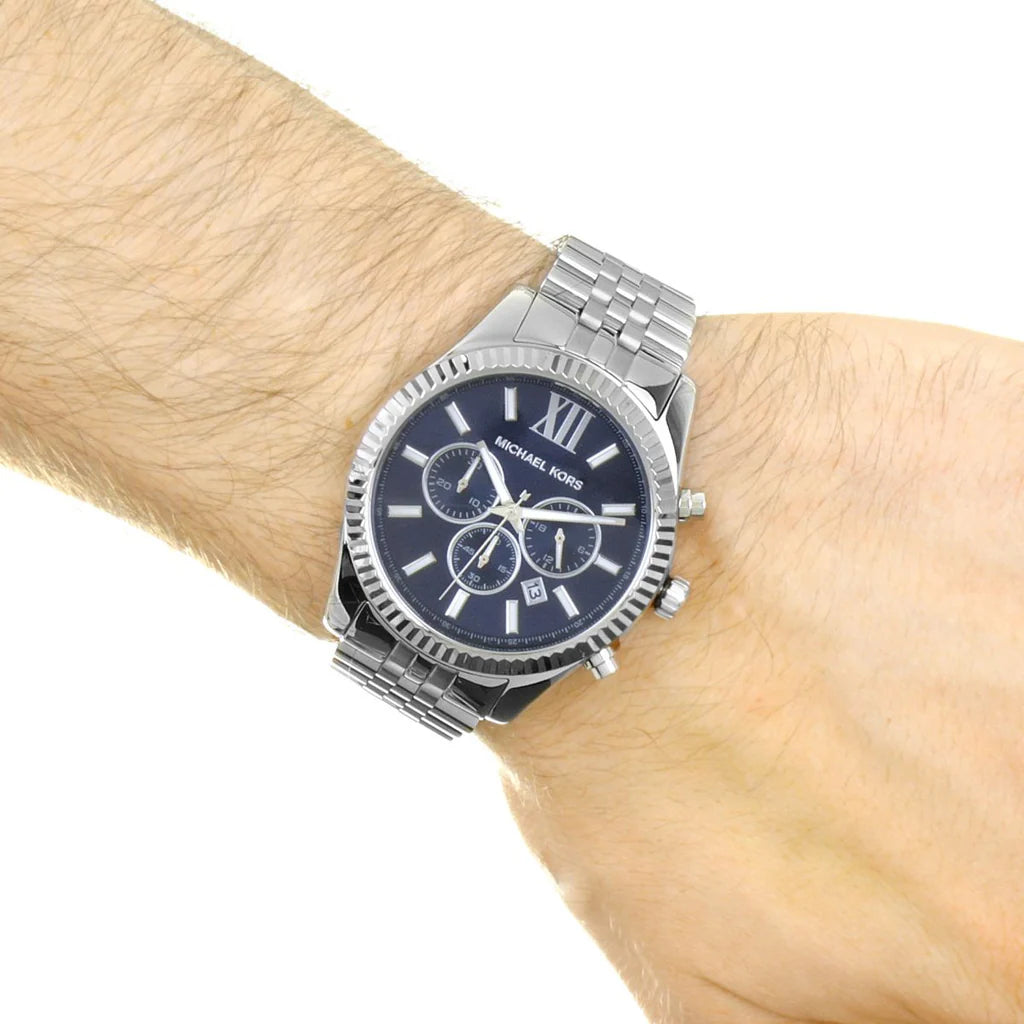 Michael Kors Lexington MK8280 Chronograph Quartz Stainless Steel Chain Men’s Watch
