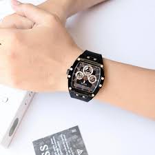 Guess GW0203G8 Quartz Silver Silicon Strap Men’s Watch