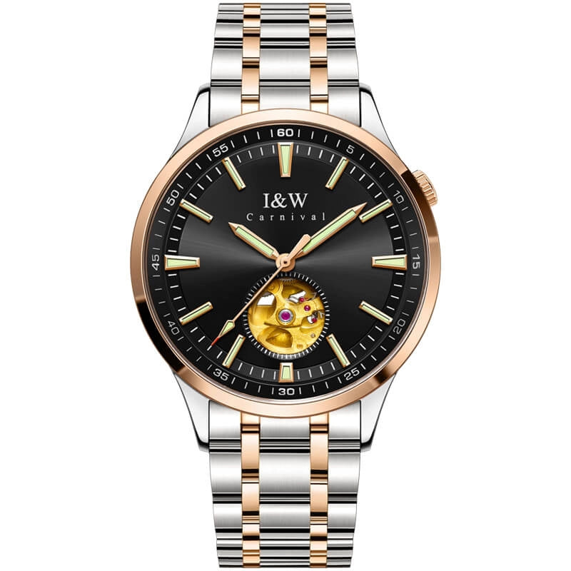 I&W Carnival 590G Automatic Stainless Steel Chain Men’s Watch