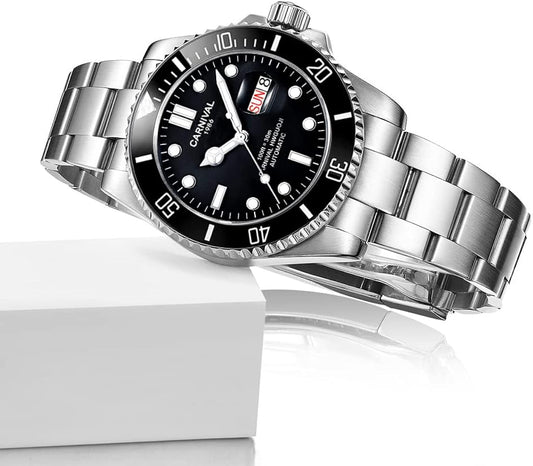 Carnival 8756g Automatic Stainless Steel Chain Men’s Watch