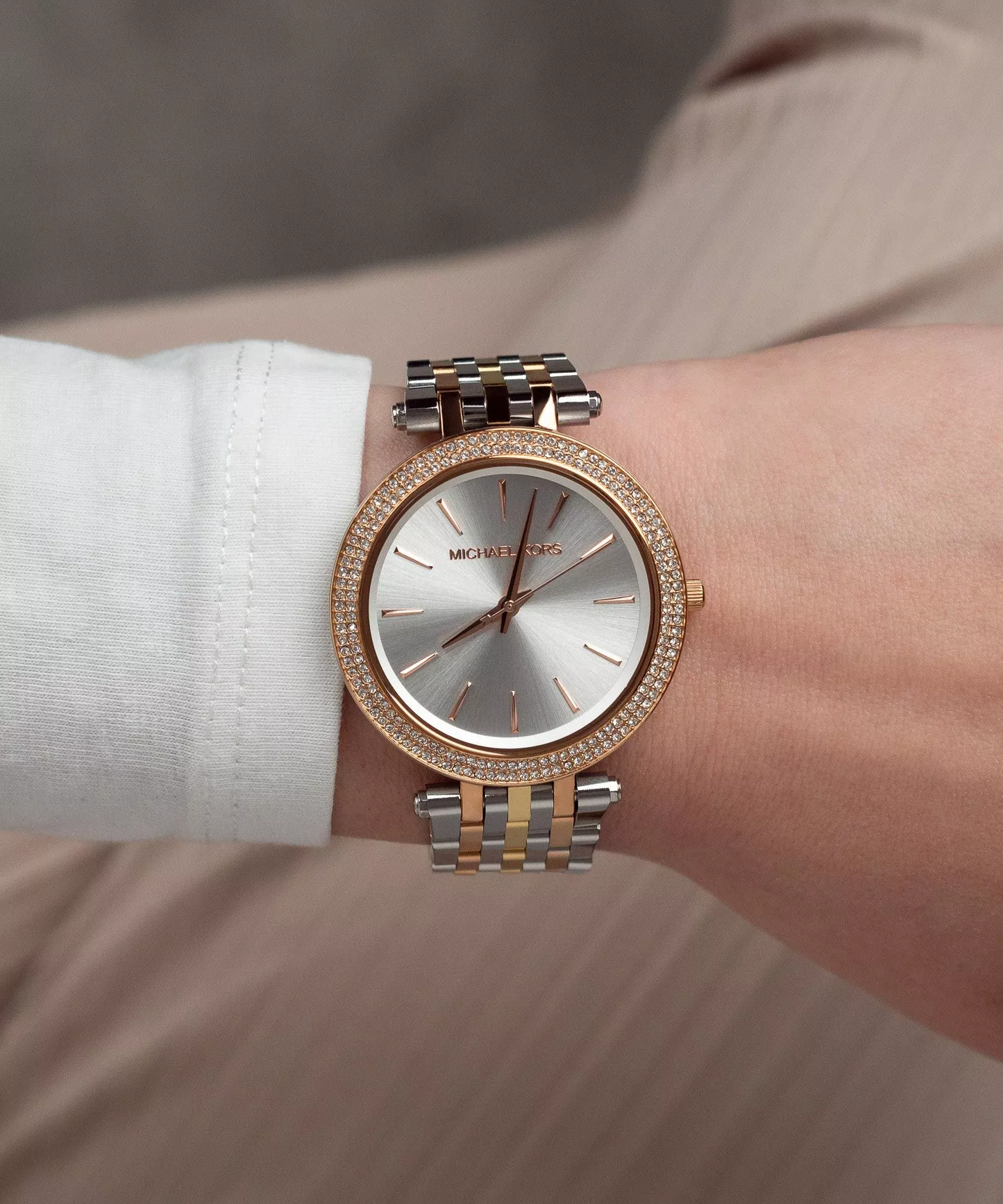 Michael Kors MK3203 Chronograph Quartz Stainless Steel Chain Ladies Watch